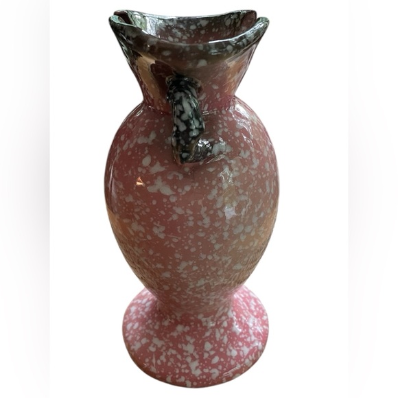 Hull vintage royal woodland pink speckled vase Hull W4 USA - Picture 5 of 11